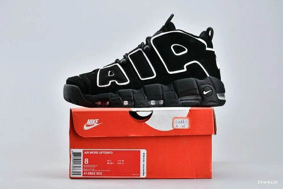 White More OG 414962-002 Air Uptempo Nike Black and 0205